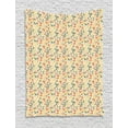 thumbnail image 1 of Floral Tapestry, Hand Drawn Style Flowers Little Blossoms with Big and Small Dots Retro Art Design, Wall Hanging for Bedroom Living Room Dorm Decor, 40W X 60L Inches, Multicolor, by Ambesonne, 1 of 2