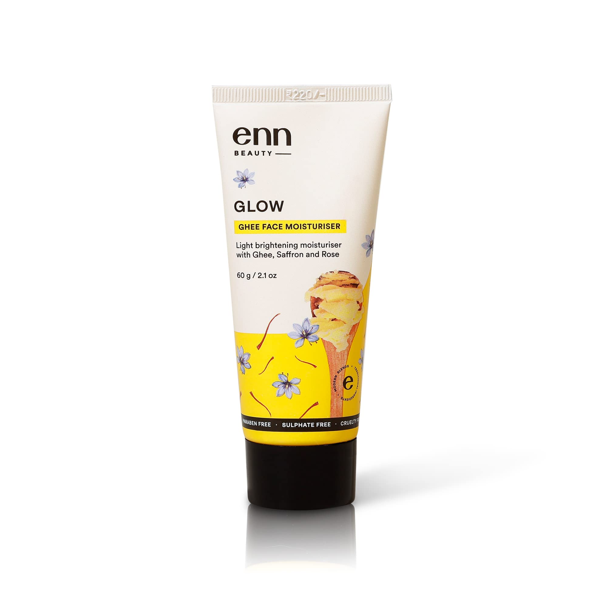 ENN Glow Ghee Face Moisturizer for Glowing & Hydrating Skin with Natural Extract, Lightweight