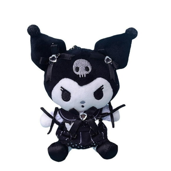 Kuromi Plush Keychain Doll Toy Key Ring Key Chain Bag Pendant Keyring