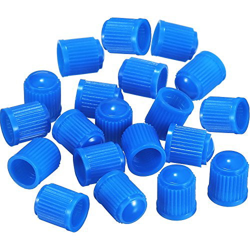 Trucks Black Motorbike Bike and Bicycle Outus Plastic Tyre Valve Dust Caps for Car 20 Pack 