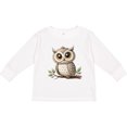 thumbnail image 3 of Inktastic Owl in a Tree Boys or Girls Long Sleeve Toddler T-Shirt, 3 of 5