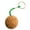 Green, variant on Floating Cork Ball Keyrings, 35mm Float Key Rings Lightweight Key Float Keychain