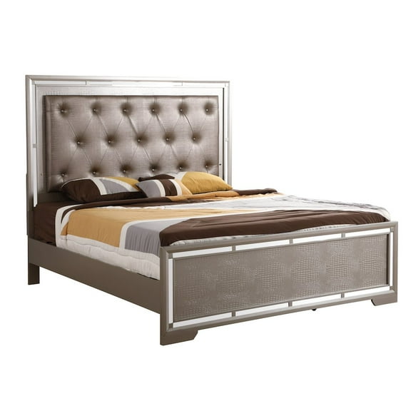 Glory Furniture Alana King Bed in Champagne Color