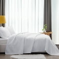 thumbnail image 5 of ANMINY 3 Piece Luxurious White Hypoallergenic Quilt Bedding Set, Queen, 5 of 10