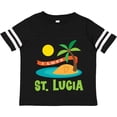 thumbnail image 3 of Inktastic I Love St Lucia Boys or Girls Toddler T-Shirt, 3 of 5