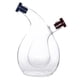 thumbnail image 4 of Dispensador de aceite y vinagre decorativo, de vidrio artesanal, multiusos, de doble cámara para cocina, accesorios resistentes,, 4 of 9