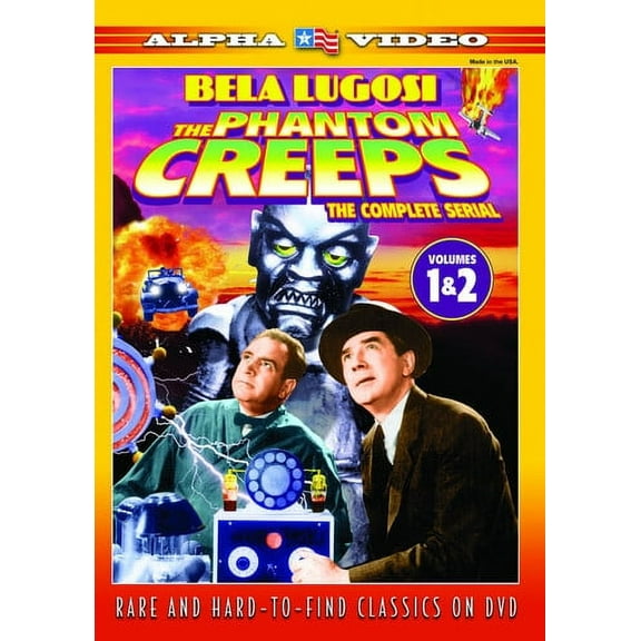 Phantom Creeps 1 & 2 (DVD), Alpha Video, Drama