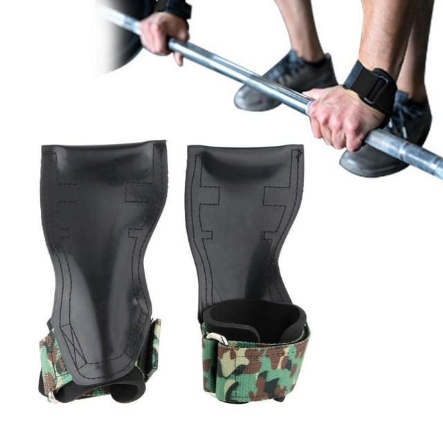 Muñequeras para levantamiento de pesas shamjiam Soporte de barra camuflaje