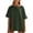 Green, variant on Women's Oversized Short Sleeve T-Shirt, Loose Fit Trendy Casual Summer Top