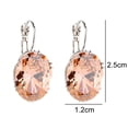 thumbnail image 3 of Boucles d'Oreilles Pendantes en Zircon Cubique pour Femmes, Perçage, Bijou de Fête, Cadeau, 3 of 8