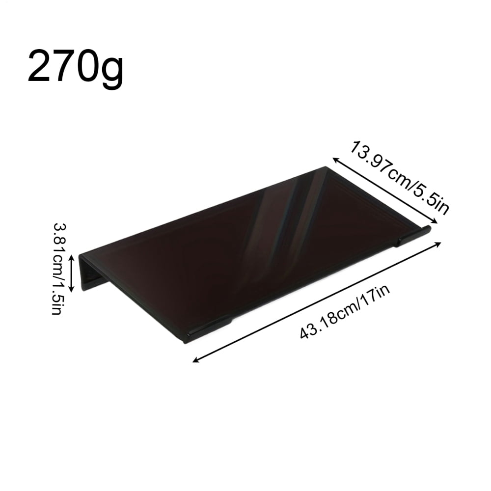 Ksruee Keyboard Stand for Desk Ergonomic Tilted Clear Riser PC Keyboard Stand Riser for Typing for Home Study Room Reception School Cubicle Work Gamers Students Programmers