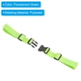 thumbnail image 3 of Uxcell Backpack Belt Strap, Polyester Adjustable Replacement Waist Strap with Quick Release Buckle, Fluorescent Green, 3 of 6