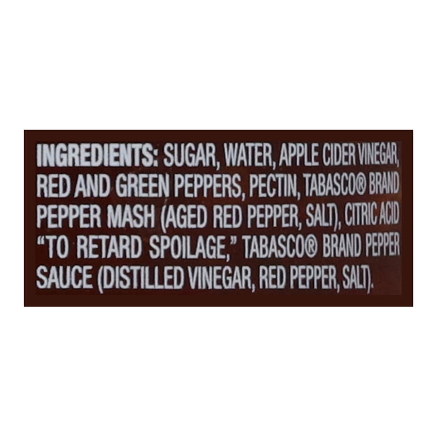 (3 pack) Tabasco Classic Pepper Jelly, 10 oz, Dairy-Free