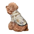 thumbnail image 5 of Honeii Starfishes On Seashells Print Small Dog Hoodies Pet Hooded Sweatshirts Fall Winter Puppy Cat Sweaters Warm Clothes for Small Dogs Outfits Costume-Medium, 5 of 7