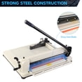 thumbnail image 4 of Yescom A3 400 Sheets Paper Cutter Heavy Duty 17" Blade Large Industrial Guillotine Cutting Cardstock Trimmer, 4 of 11