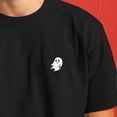 thumbnail image 5 of Dalix Ghost Heavy Cotton Short Sleeve Summer Tee Mens in Black S Small, 5 of 5
