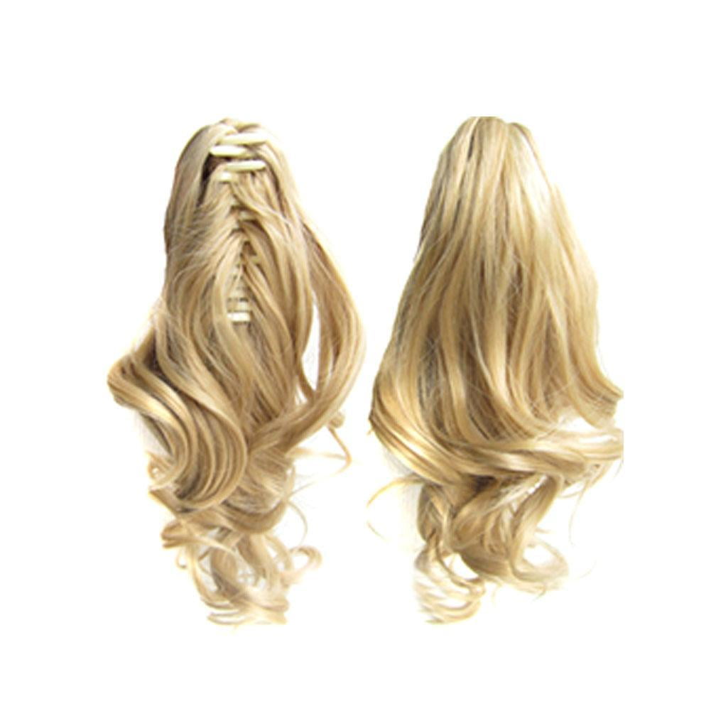 Claw Clip On Ponytail Thick Clip In Pony Tail Hair Extension As Human Piece