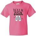 thumbnail image 3 of Inktastic Walk by Faith Quote Youth T-Shirt, 3 of 5