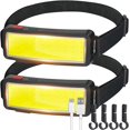 thumbnail image 1 of LED Headlight Torch USB Rechargeable COB Waterproof Light - Auto Repair & Construction - 2 Pack, 1 of 3