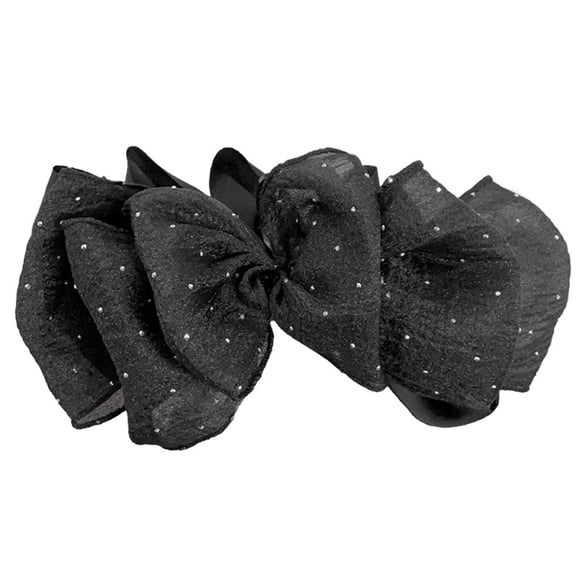 CSChome Pince à Cheveux Femme Pince Multi-Couches Forme Bulle Décor Brillant Fixation Forte Coiffure