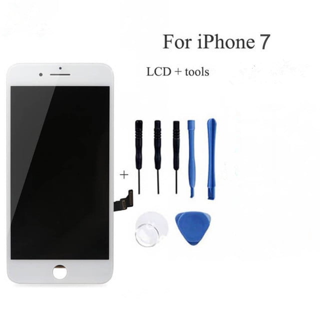 iPhone 7 (4,7 Pouces) Écran Tactile LCD Numériseur Assemblage Remplacement avec Ensemble d'Outils