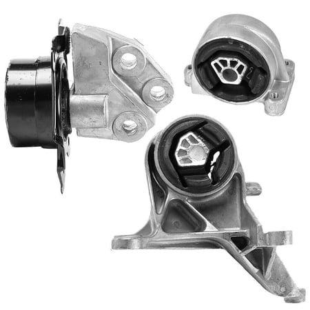 4M Auto Parts. Front Left & Rear Automatic Transmission Mounts 3PCS. Part Numbers: 3292 3082 3069; A3082 A5325 A3069
