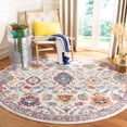 thumbnail image 2 of SAFAVIEH Evoke Lagrange Oriental Area Rug, Cream/Orange, 5'3" x 5'3" Round, 2 of 7