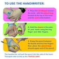 thumbnail image 3 of The Original OT Invented & Patented SportWriter, Hand Made in The USA, Handwriting Aid for a Proper Tripod Grip, Finger Position & Better Penmanship. Great for Kindergarten Age & Up (2 Pack), 3 of 7