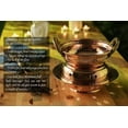 thumbnail image 3 of Solid Copper Massage Oil Warmer Pot Set Ayurveda Therapy Spa Accessory, 3 of 6