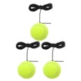 thumbnail image 1 of 3 Pcs Trainer Rebound Balls with String Training Tool Portable Tennis Training Balls for Beginners Tennis Practice Equipment Training Balls, 1 of 9