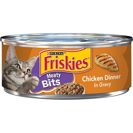 UPC: 0050000421947 | Friskies Gravy Wet Cat Food  Meaty Bits Chicken Dinner  5.5 oz. Can