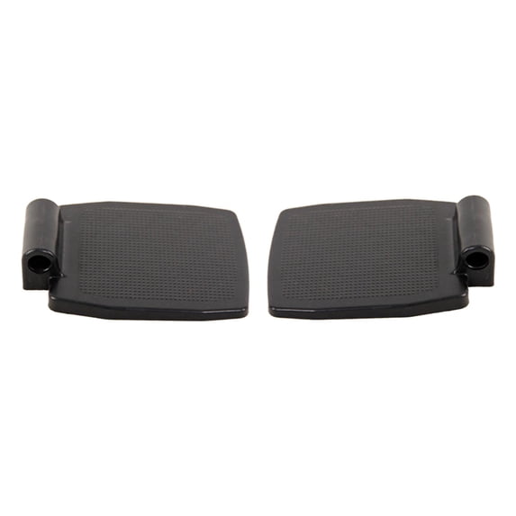 Durable Wheelchair Footrest Detachable Drive Wheelchairs Footplate, Easy to Install, Heavy Duty Wheelchair Accessories Equipment - 1.9cm Hole,