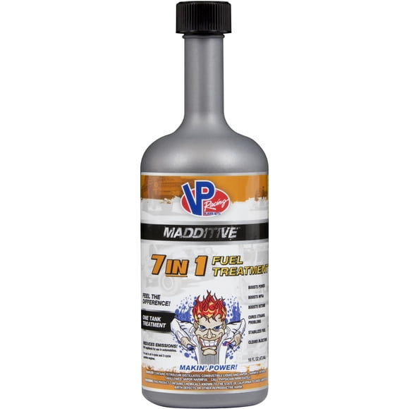 VP Racing Fuels Fuel Additive 2848 For Gas; 7-In-1 Fuel Treatment; Single; 16 Ounce Bottle
