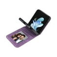 thumbnail image 4 of Nalacover for Samsung Galaxy Z Flip5 PU Leather Wallet Case, Card Slots Photo Holder Slim Flip Cover, TPU Bumper Shockproof Anti-Scratches Protective Phone Case for Samsung Galaxy Z Flip5,Purple, 4 of 13