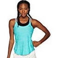 thumbnail image 3 of adidas Women's Training Performance Xstrap Tank Blue Size Small, 3 of 6