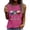 #0194-Red, variant on Womens Patriotic Wine Glass Print Sleeveless Tank Top, Crew Neck Curved Hem Camisole for 4th of July