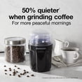 thumbnail image 2 of Proctor Silex Sound Shield Electric Coffee Grinder for Quiet Grinding, Stainless Steel Blades, Beans, Spices and More, 12 Cups, Black (80402), 2 of 5