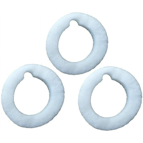 Compatible with Filter Queen 3 200BF, FQR-1815 Bat, Wrap Around Style Vacuum Filter