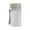 Beige, variant on lhwanj Water Bottle, Clear Bottle with Scale Line Rope Handle Design,Cup Holder Leakproof One Hand Use Easy Carried.