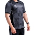 thumbnail image 2 of Men's Invictus SOL Athletic Sports Jersey, XL Black, by Arcarius, 2 of 8