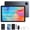 DARK GRAY, variant on POCKAM P12 Pro Android 16 Tablets with Gemini AI,12 inch Tablet , 48GB+256GB/2TB, 12000mAh, 2.4K 120Hz T7300 Octa-Core, 13MP+8MP, WiFi 5, Face ID,Tablet with Keyboard, Pen
