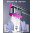 thumbnail image 5 of Jack ＆ Rose Garment Steamer for Clothes,Hanrdheld Steamer & Iron 2 In 1,15s Fast Heat Up,Large Panel,100-240V Wide Voltage,Suitable for Global Travel clothes iron Summervibes, 5 of 10