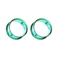 thumbnail image 6 of BodyJewelryOnline Pair of Flesh Ear Tunnels Plug Surgical Steel Gauges Double Flared Earring Unisex, 6 of 10