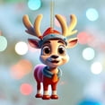 thumbnail image 4 of Utoimkio Cute Animal Christmas Ornaments 2024 Christmas Gifts for Kids Christmas Tree Ornaments,Xmas Tree Hanging Decor Party Supplies, 4 of 4