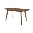 thumbnail image 3 of Pemberly Row 6-piece Wood Dining Room Set Natural Walnut and Gray, 3 of 6