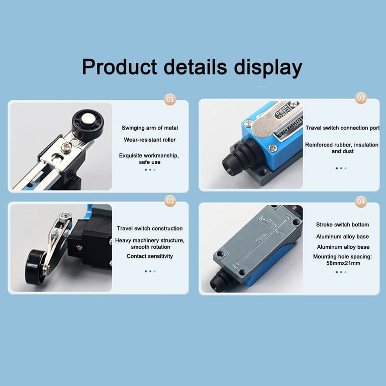 Me Series Limit Switch Roller Switch Limit Switch Limit Button