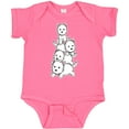 thumbnail image 3 of Inktastic Kawaii Westie Stack Boys or Girls Baby Bodysuit, 3 of 5