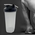 thumbnail image 2 of Blank Shaker Bottles For Protein Mixes - 20oz Protein Shaker Bottle - Blank, 2 of 2