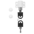 thumbnail image 1 of WHAMVOX Rectangular Sliding Window Locks for Door and Window 1Pcs 4.00X3.50X1.80cm, 1 of 8