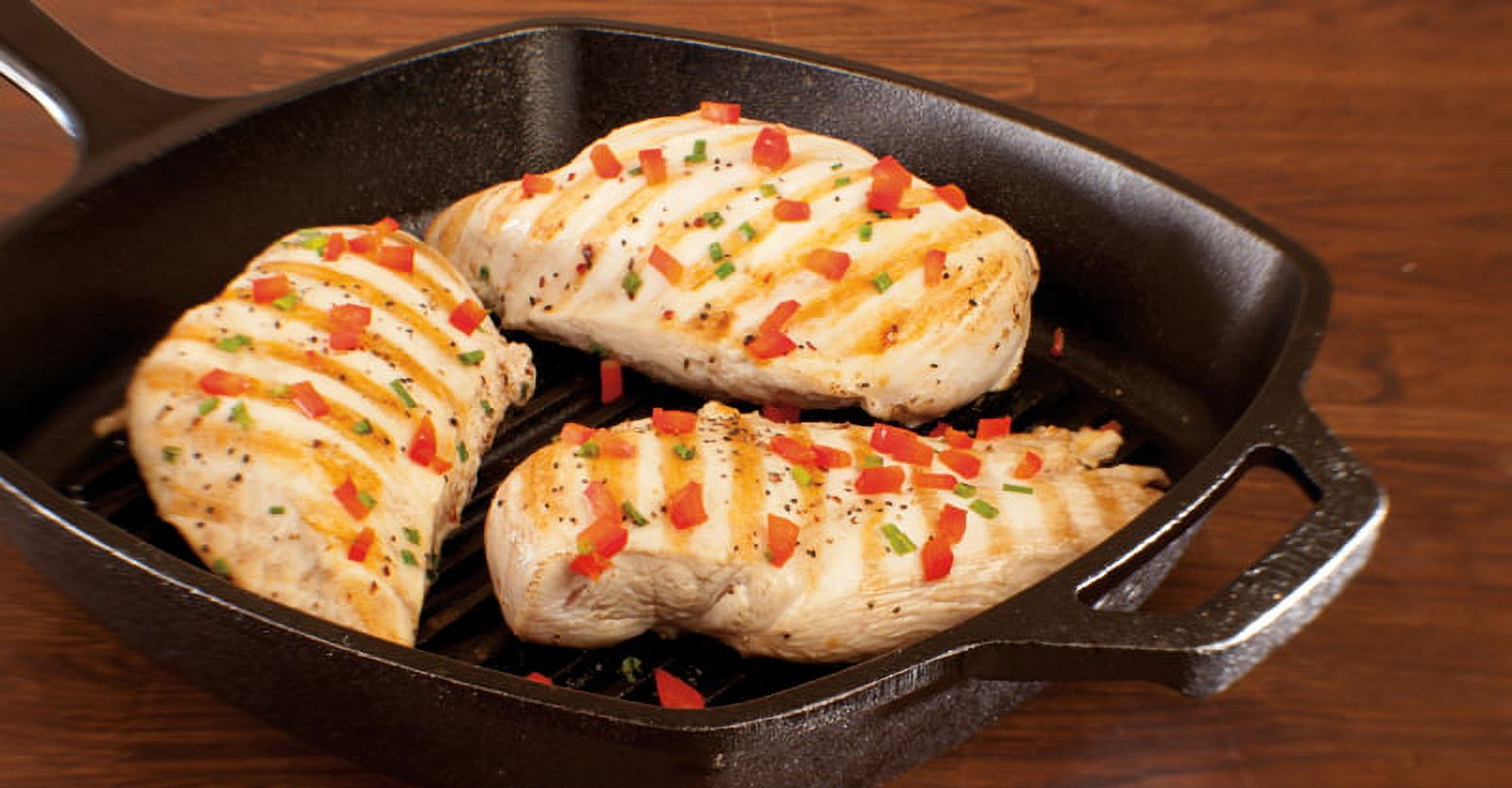 Lodge Wildlife Series 10.5-Inch Square Cast Iron Grill Pan photo 5